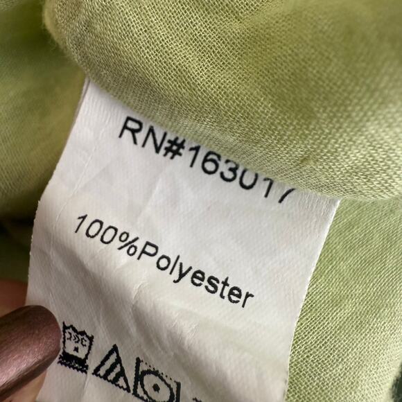 Princess Polly Womens Pull-On Adjustable Drawstring Lined Lime Green Shorts 4 - Picture 10 of 10